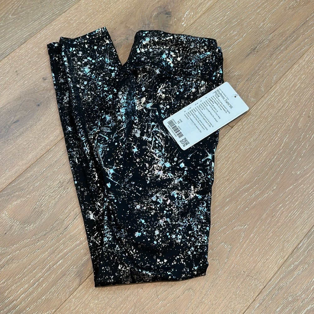 Ivivva Rhythmic tight shine new size 12